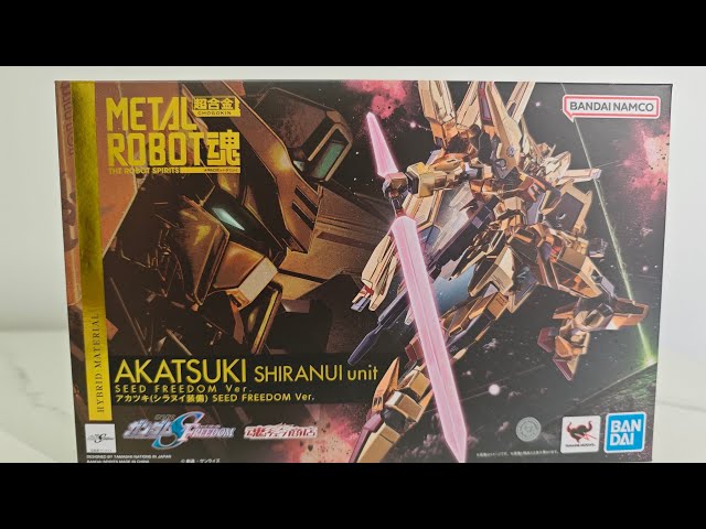 新糕速评】剧场版万代魂限Metal Robot魂拂晓高达不知火装备AKATSUKI