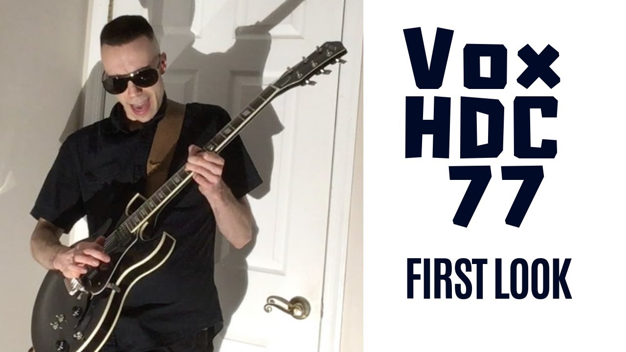 Vox HDC 77 Blackburst (Prince's Last Guitar of Choice) - First