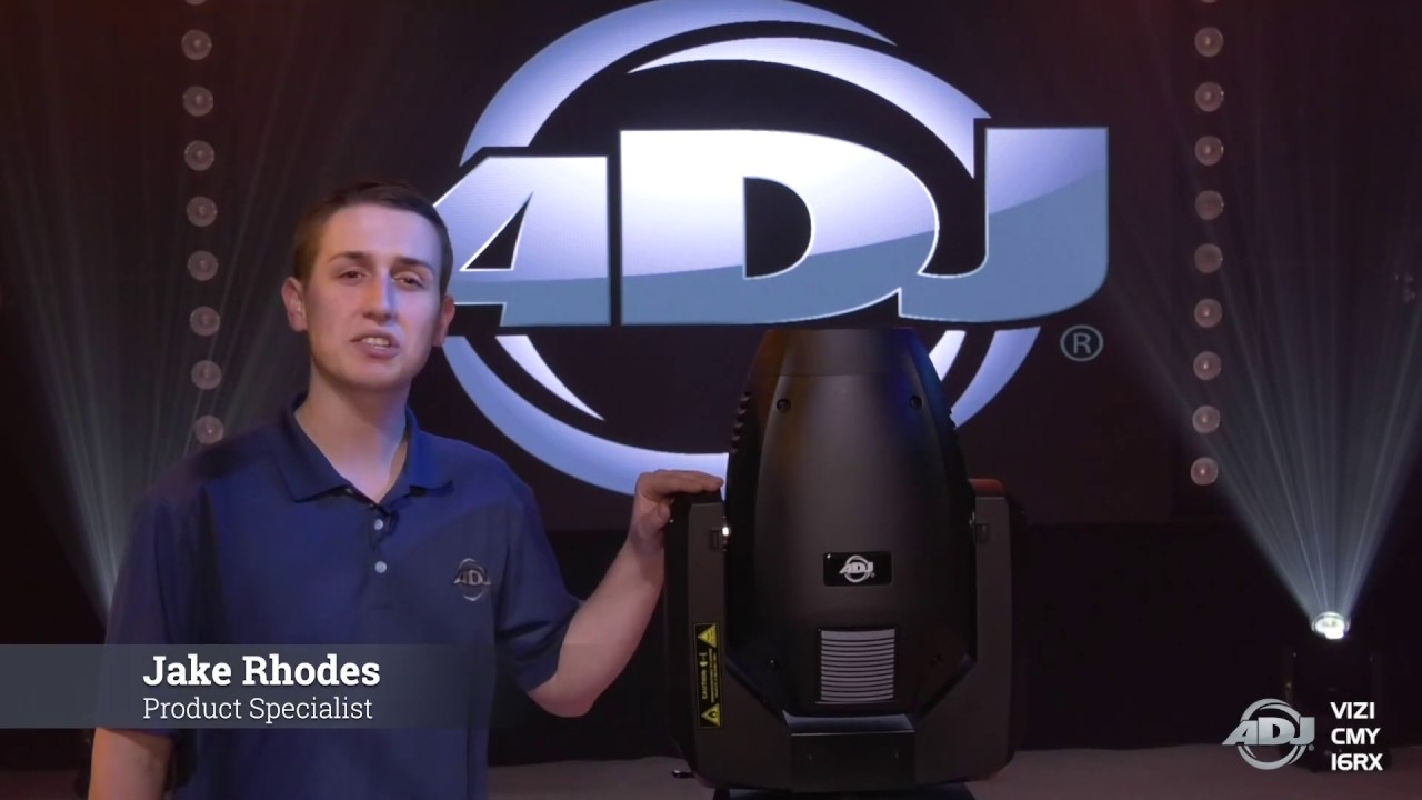 ADJ Vizi Moving Heads CMY 16RX | Hybrid DJ Light Fixture