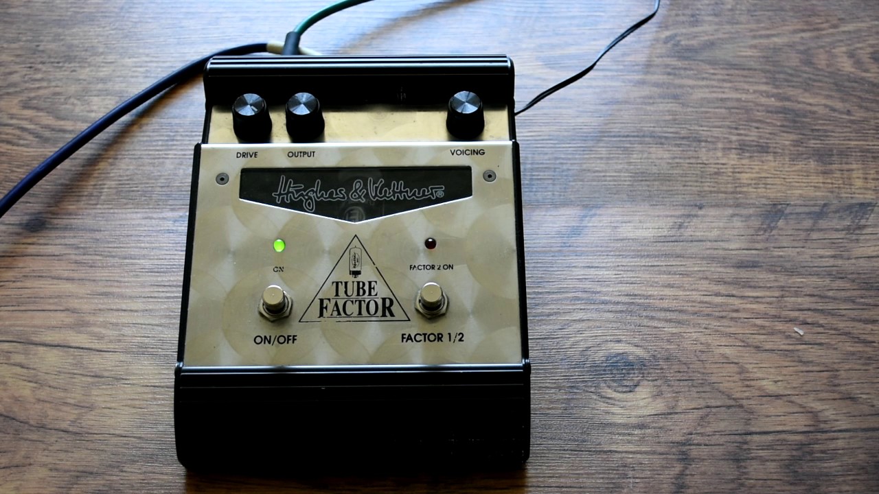 ヒュース＆ケトナー チューブファクター(箱、取説、ACアダプターあり