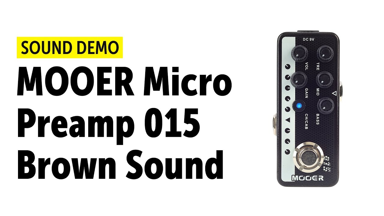 Mooer Micro Preamp 015