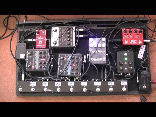 Bright Onion Pedals 9 Looper Loop Pedal Demo - YouTube