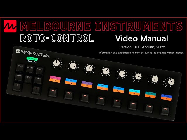 Roto Control Motorized MIDI Controller ビデオ・マニュアル