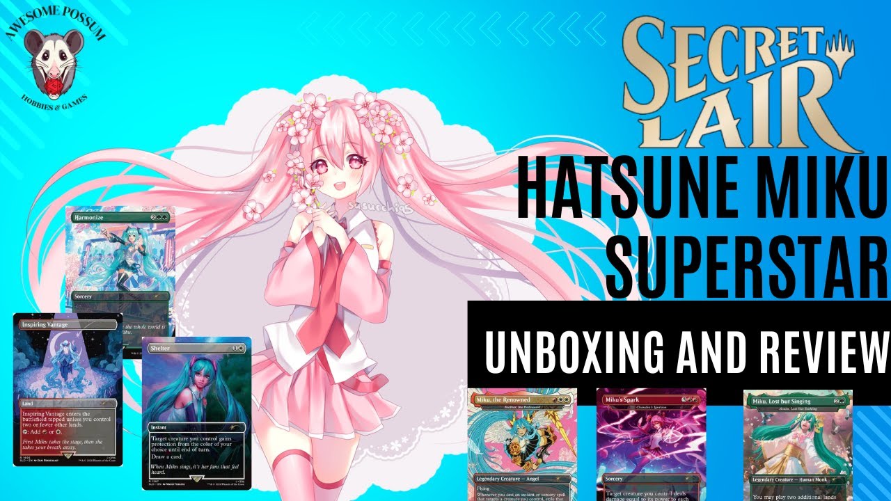 マジック：ザ・ギャザリング Hatsune Miku: Sakura Superstar Bundle