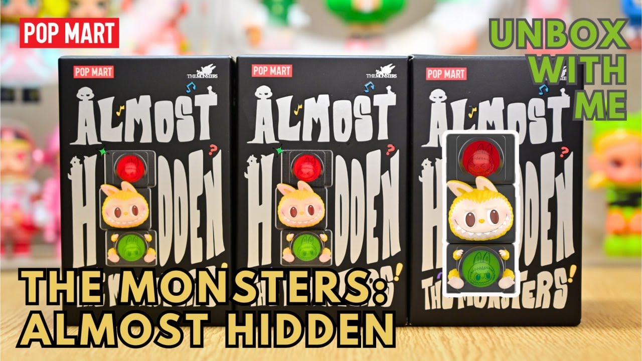 POP MART】THE MONSTERS: ALMOST HIDDEN | Can you find Labubu