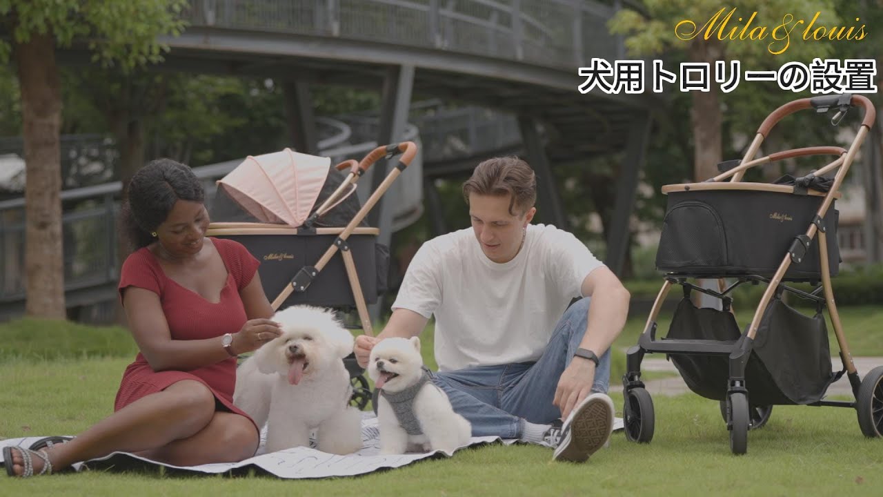 MILA&LOUIS ペットカート「ファッション」人気 宠物推车 取り外し可能