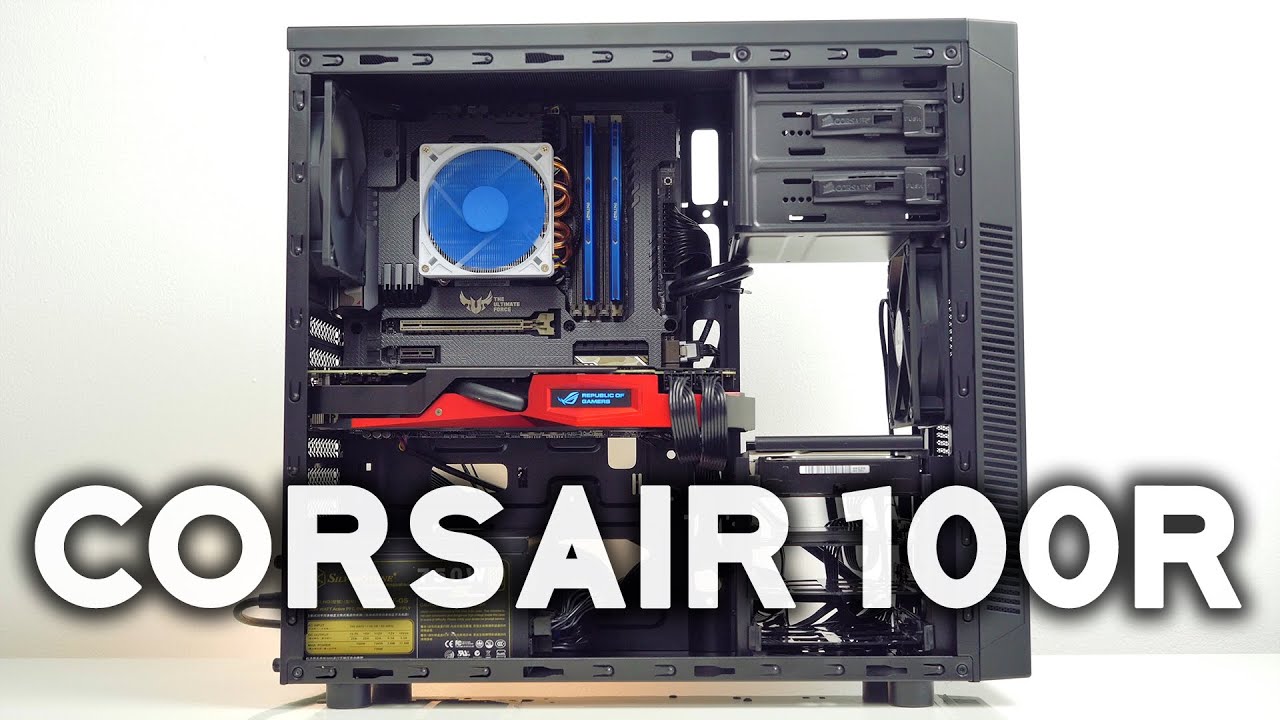 Corsair 100R Case Review | Silent Edition on a budget! - YouTube