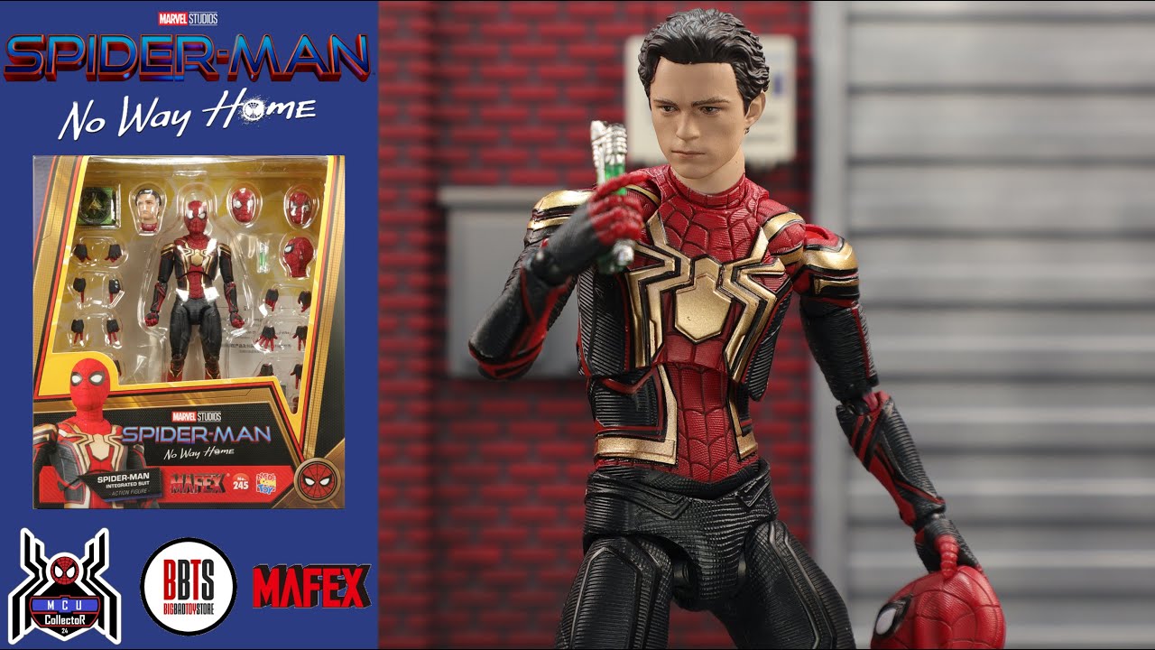 Mafex No 245 Marvel SPIDER-MAN INTEGRATED SUIT No Way Home Tom
