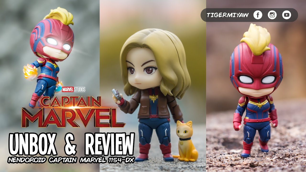 Nendoroid Unboxing & Review - Nendoroid Captain Marvel 1154-DX
