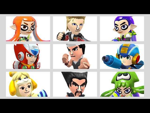 Smash Bros. for Nintendo 3DS / Wii U】Mii Fighters Suit Up for