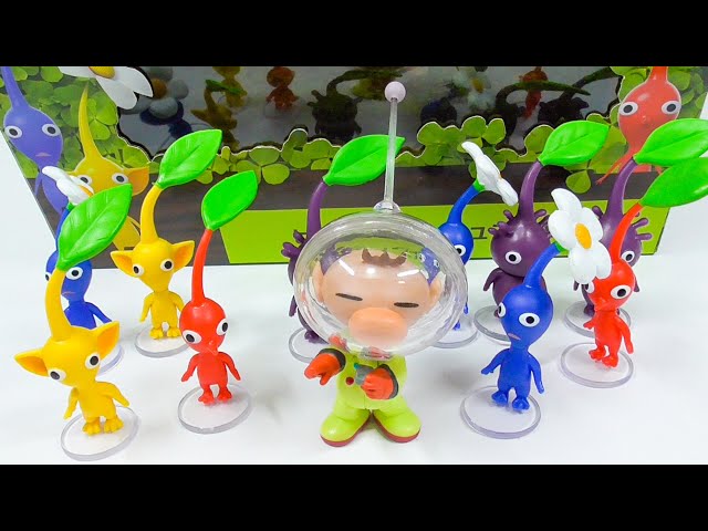 希少品】ピクミン2 コレクションフィギュア 黄ペレット草 ピクミン18体