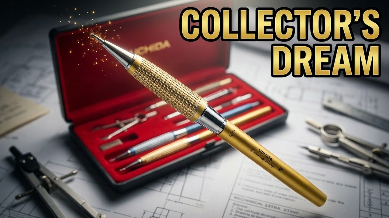 Rare Vintage Uchida Type E Mechanical Pencil: A Collector's Dream