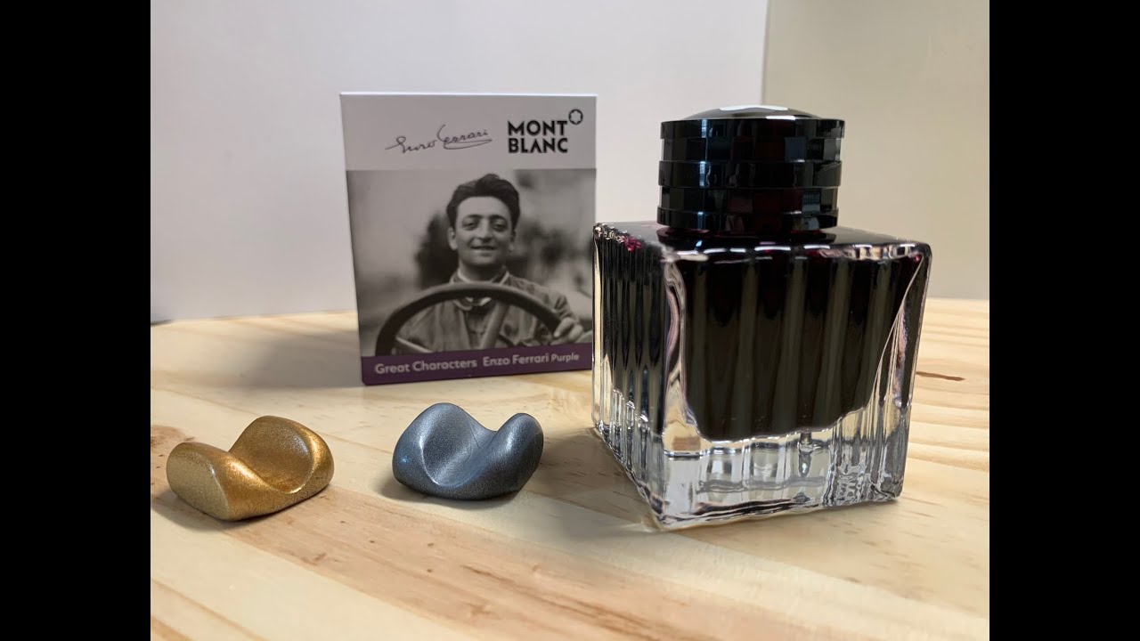 MB エンツォ・フェラーリ 紫のレビュー : r/fountainpens
