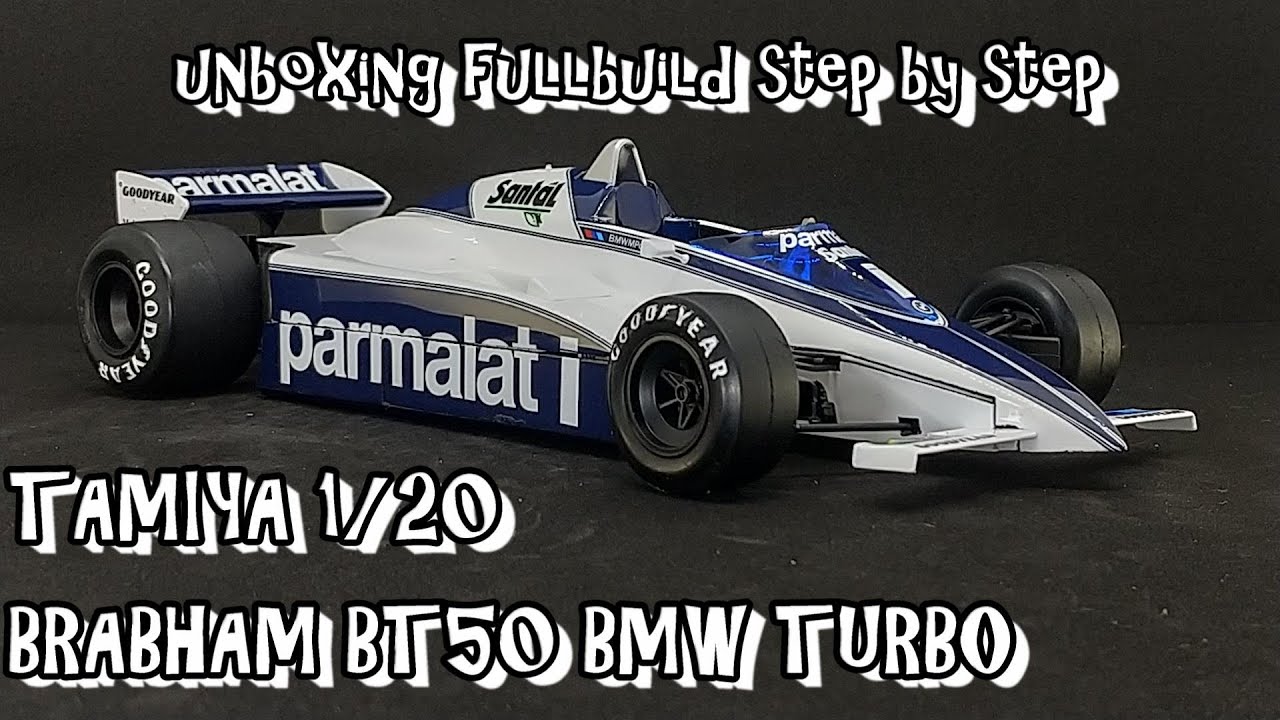 Scale Car Plastic Model TAMIYA 1/20 BRABHAM BT50 BMW TURBO
