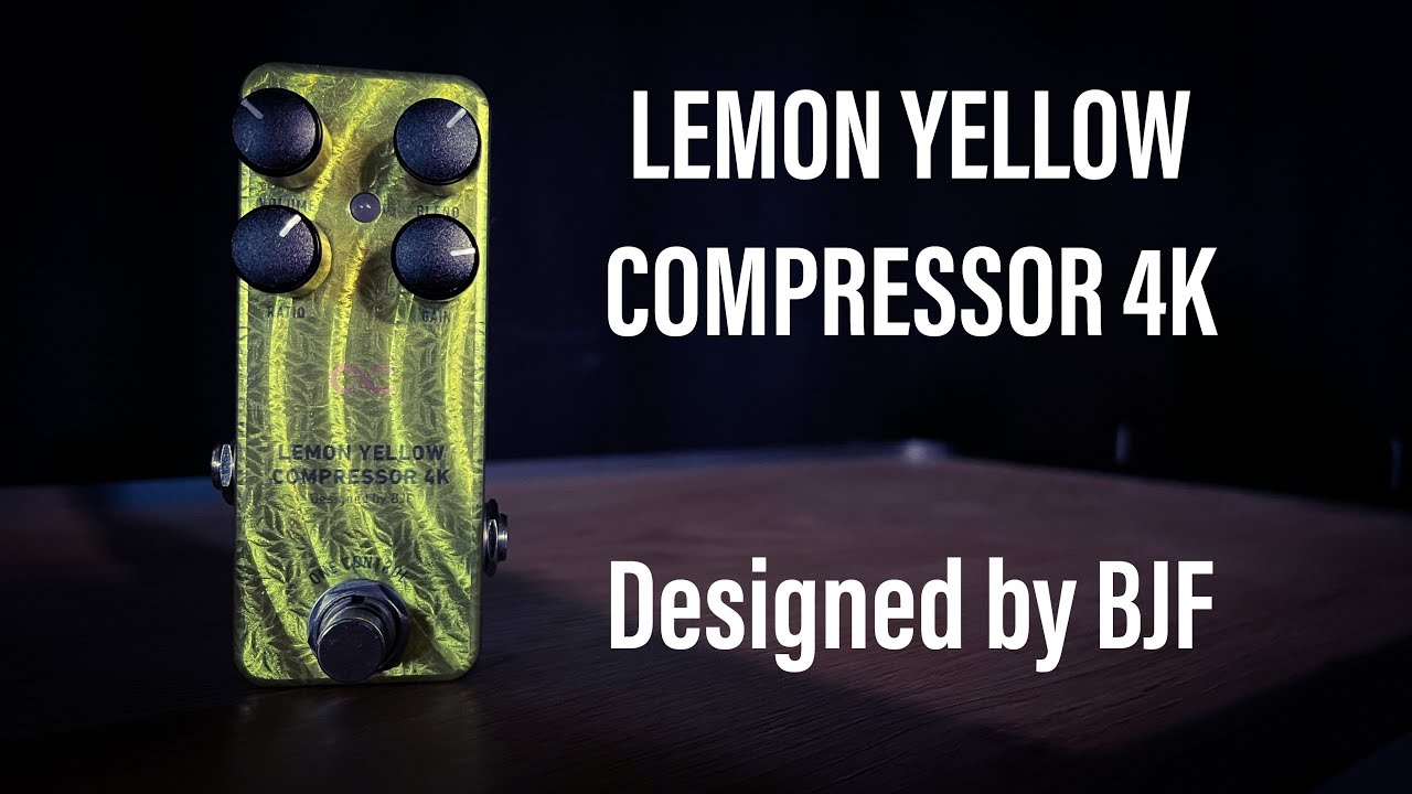 One Control Lemon Yellow Compressor 4k - Demo By Hans Johansson