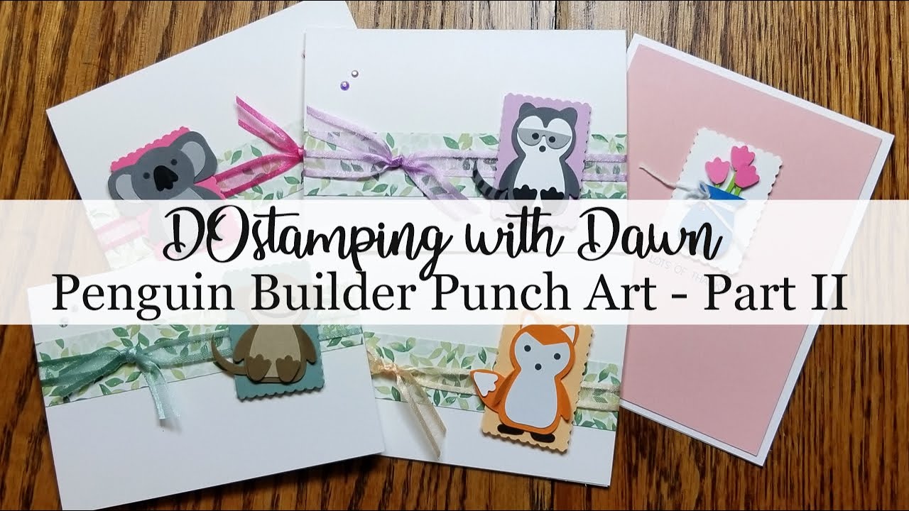 スタンピンアップ ペンギンスタンプ＆パンチ 【公式通販】