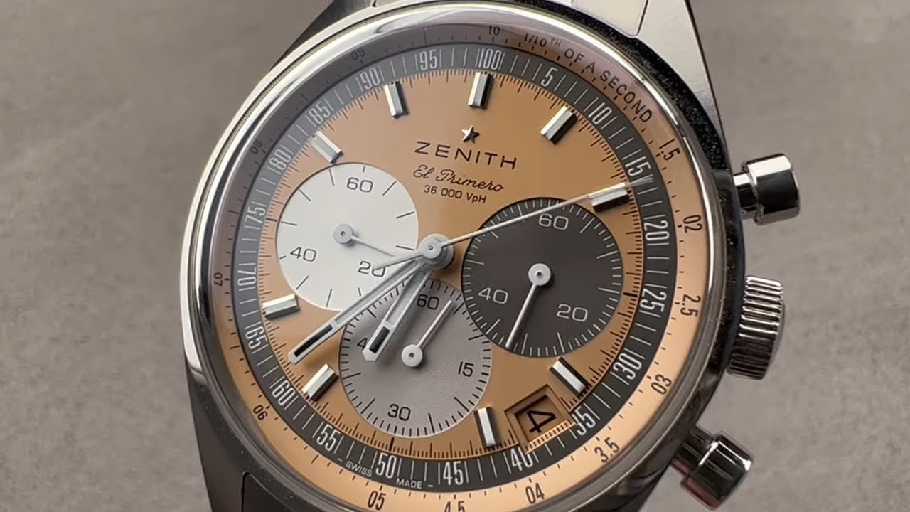 Zenith El Primero Chronomaster Original for HODINKEE 03.3201.3600
