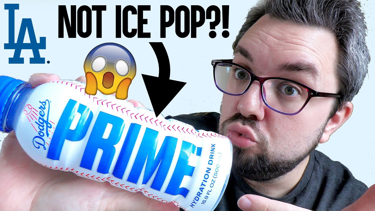 LA Dodgers Prime Review (is it Ice Pop?) - YouTube