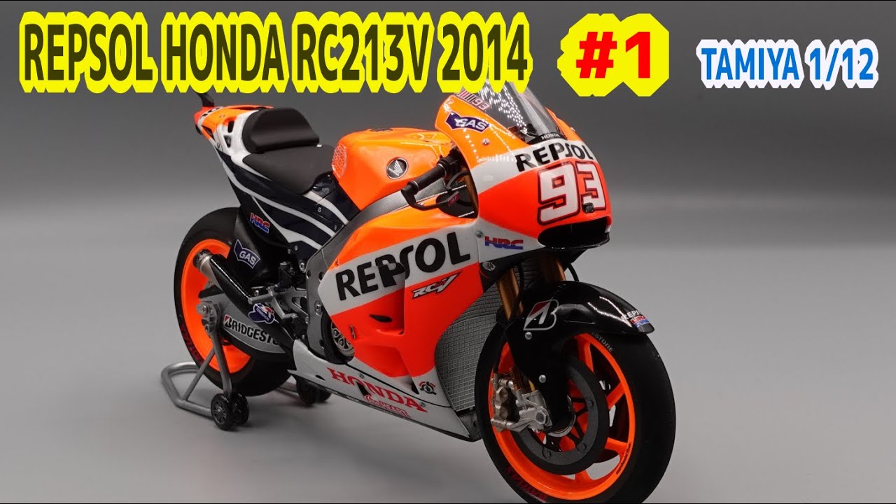 Plastic model) Building Tamiya 1/12 RC213V '14 REPSOL HONDA (vol.1