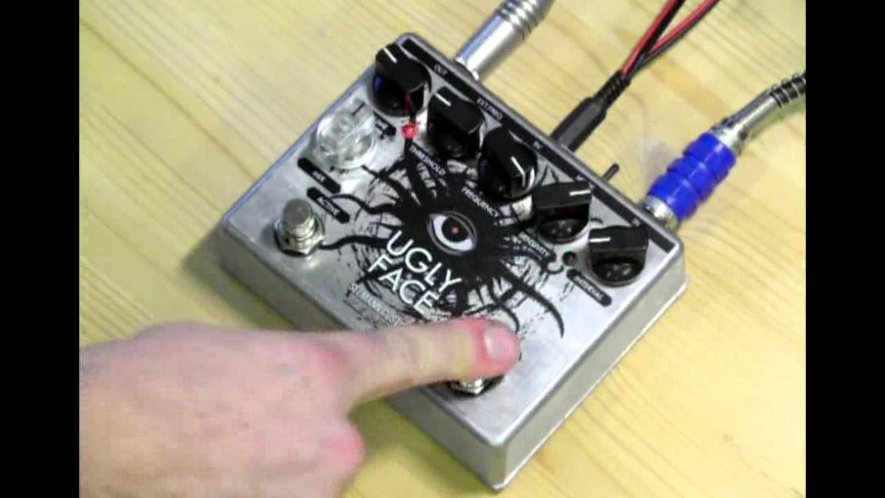 自作エフェクター アグリーフェイスファズ ugly face fuzz - YouTube