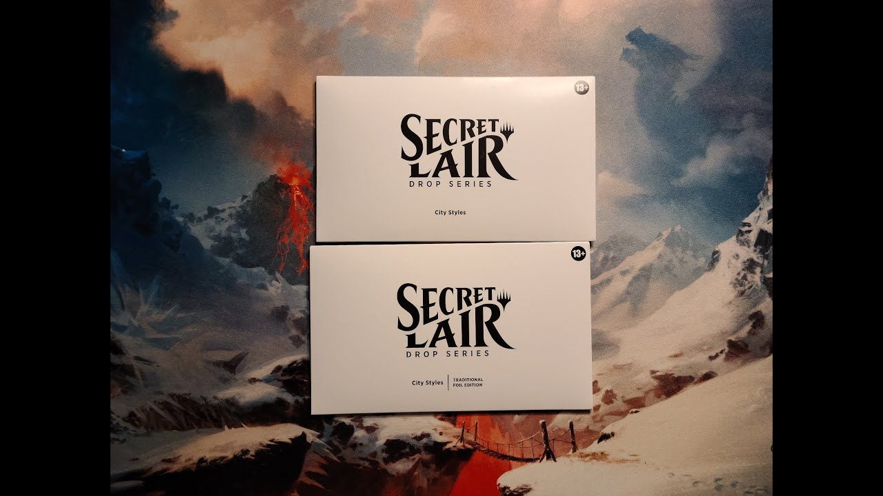 Magic the Gathering: City Styles Secret Lair Unboxing - YouTube