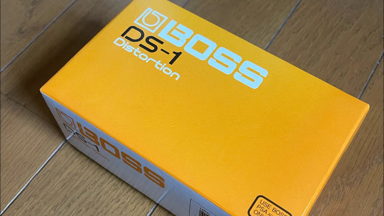 BOSS OD-1 空箱 BOSSヴィンテージOD-1とBOX 40 OD-1を比較してみよう