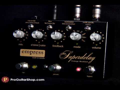 Empress Vintage Modified Superdelay - YouTube