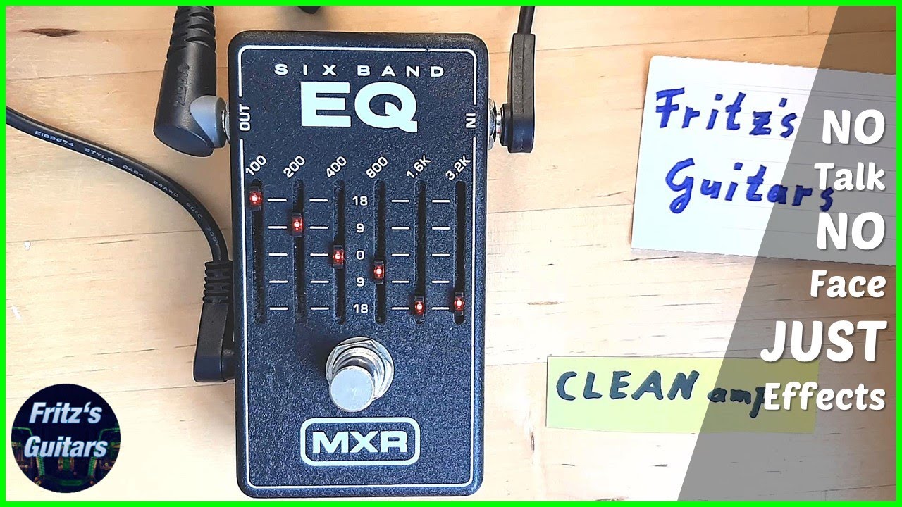 MXR - M109 - Six Band EQ EQUALIZER - YouTube