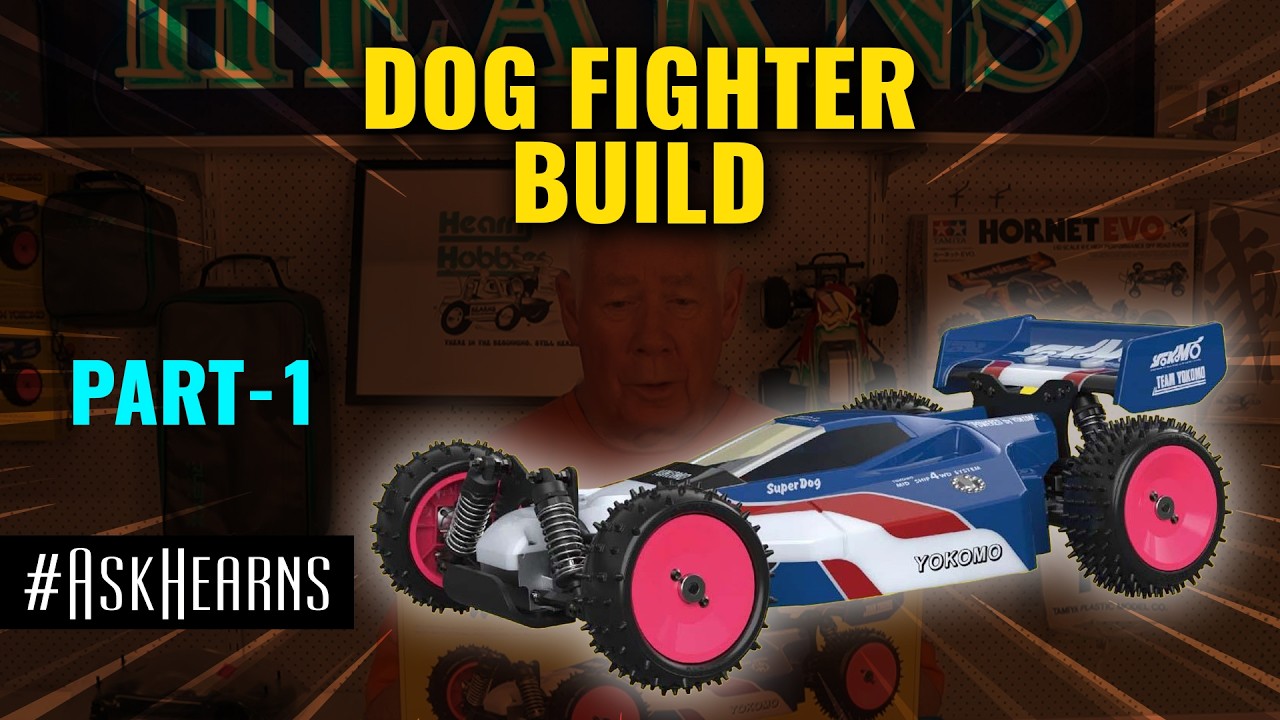 YOKOMO YZ-091 Super Dog Fighter 91' Retro RC | Build Part 1