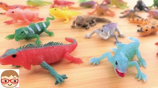 Iguana & Co. Lizard figurine that changes color with the sun and