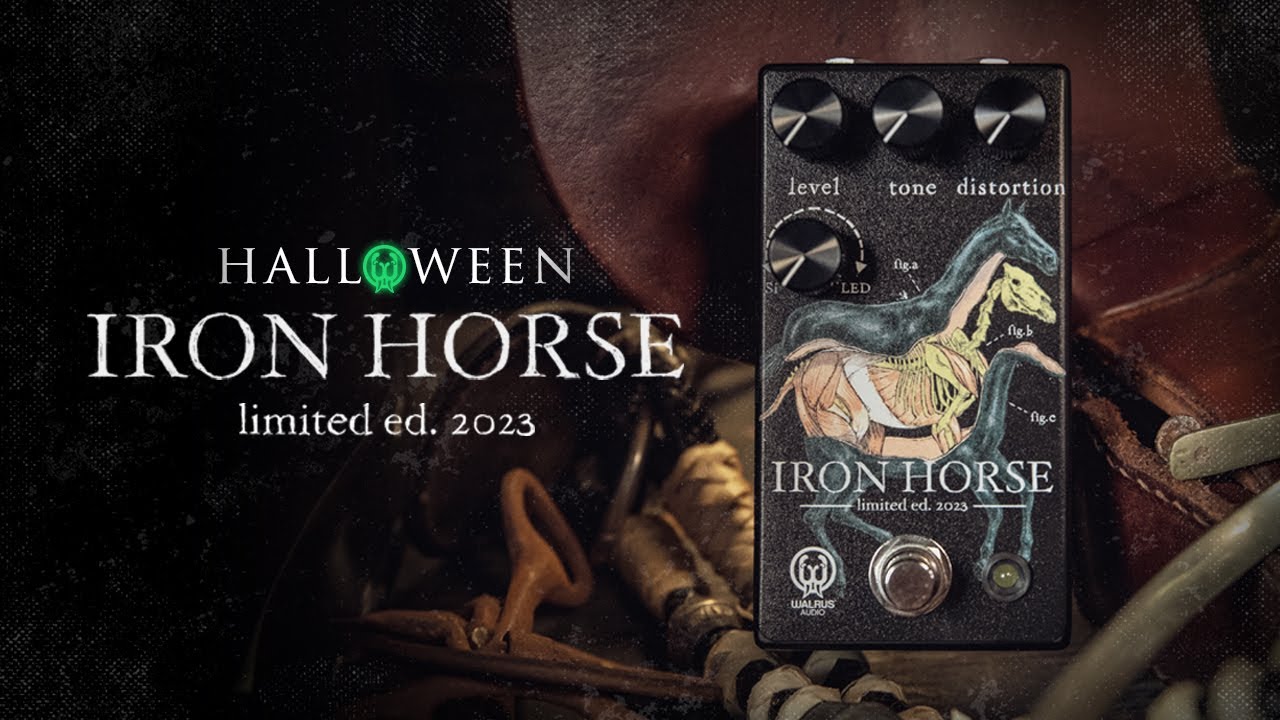 Walrus Audio 2023 Limited Edition Halloween Iron Horse - YouTube