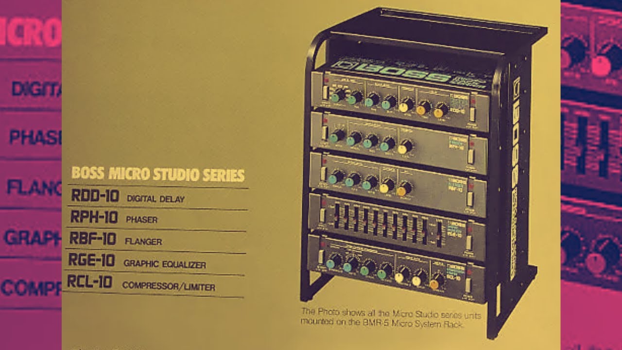 ギター BOSS RFB-10 MICRO RACK SERIES BOSS RFB-10 MICRO RACK SERIES