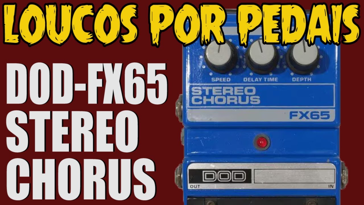 DOD - Stereo Turbo Chorus FX67 - YouTube