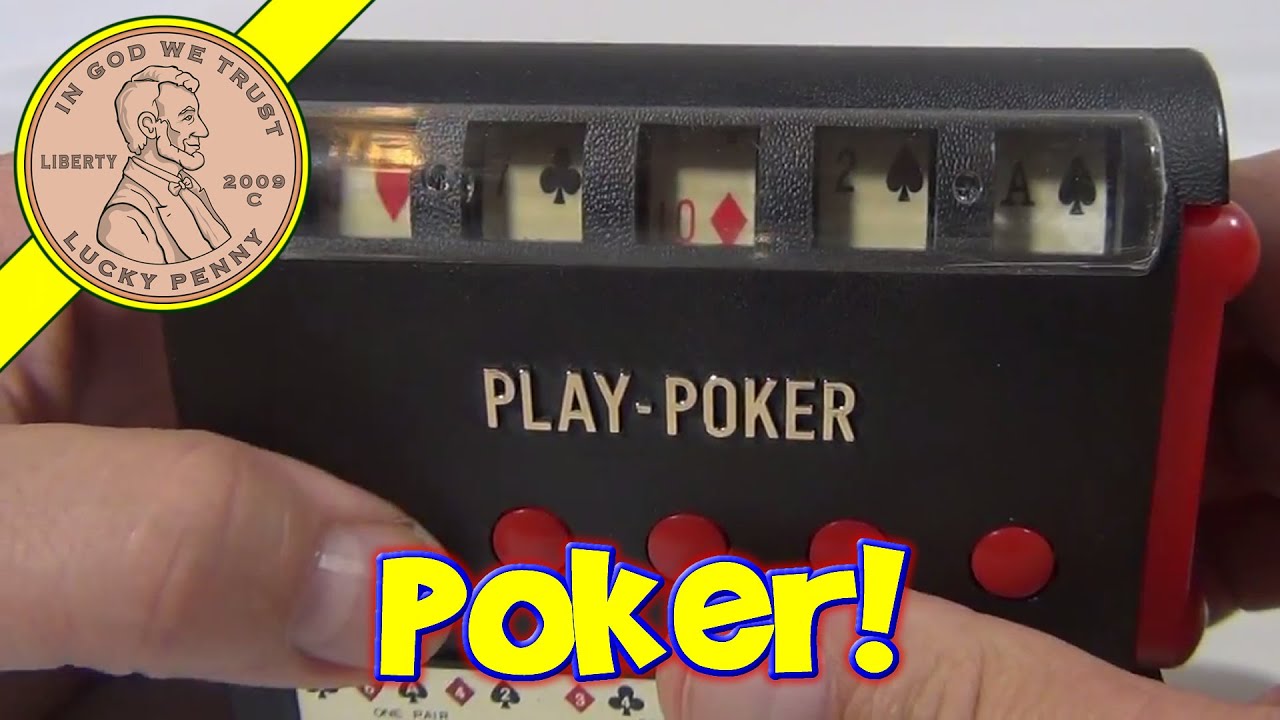 ワコー（Waco）製のヴィンテージ「ドローポーカー」スロットマシン玩具