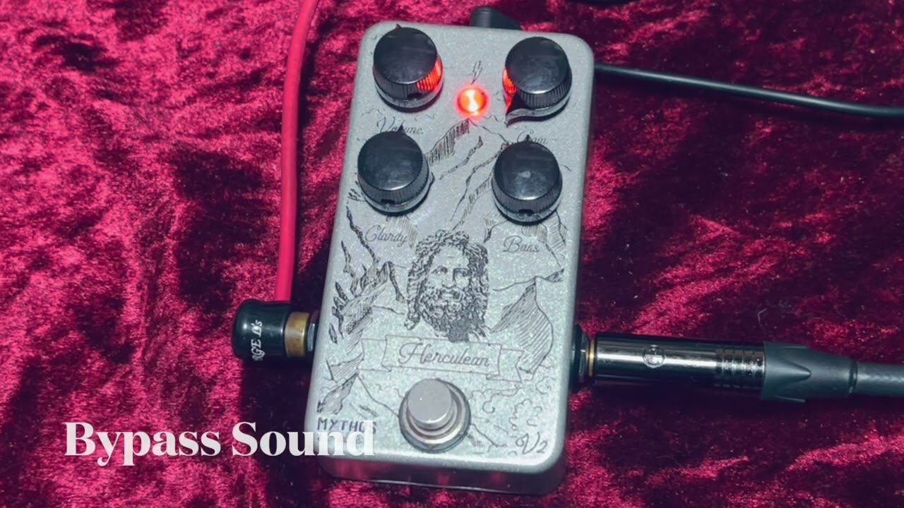 Mythos Pedals Herculean V2 - Sound Check - YouTube