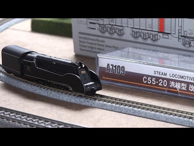 N SCALE MICRO ACE STEAM LOCOMOTIVE DCC LENZ MINI GOLD - YouTube