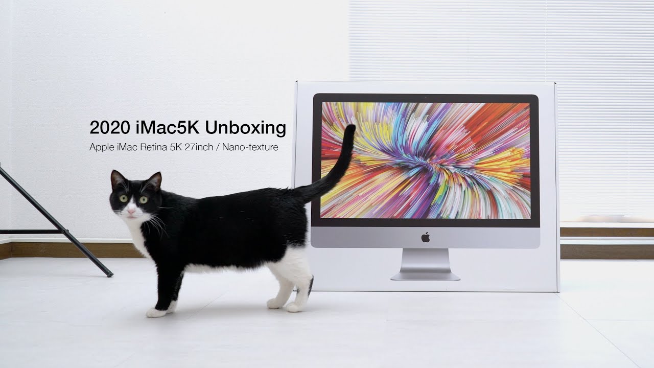 iMac 27インチ 5K 2020 Nano-textureディスプレイ 美品 Nano-texture