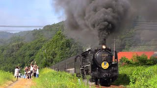 盛夏】SLやまぐち号 D51200号機 2025.7月～8月 Japanese Steam