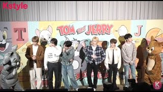 BOYNEXTDOOR、日本でサプライズ発表！トムとジェリーに大興奮 - YouTube