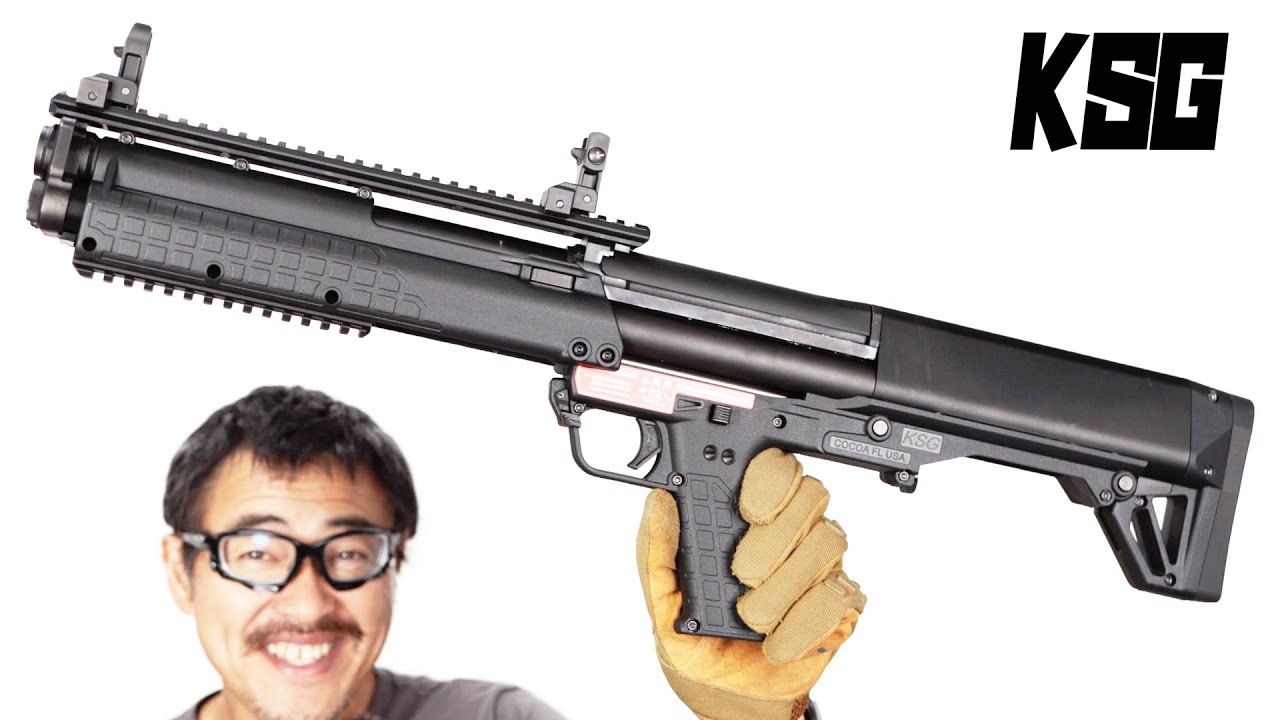 美品、バレルカスタム、サラマンダー】東京マルイ KSG ガスショットガン