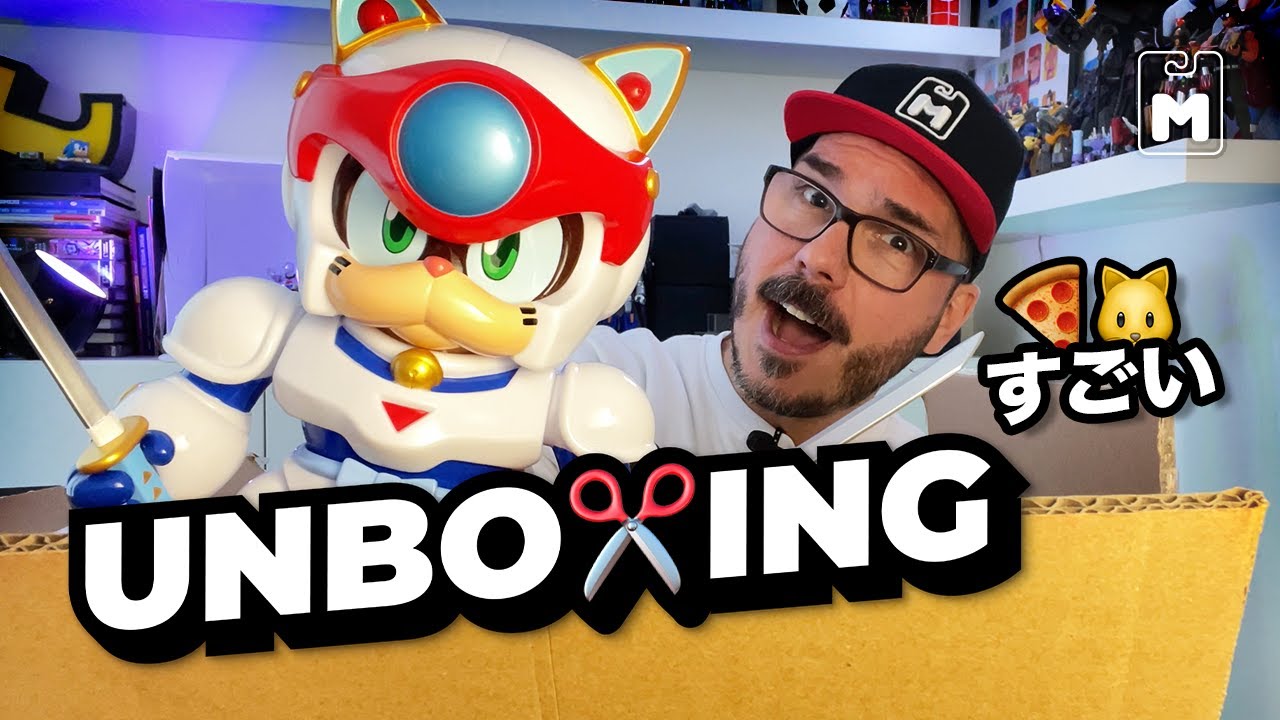 Unboxing BRAND NEW Samurai Pizza Cats sofubi - キャッ党忍伝てや