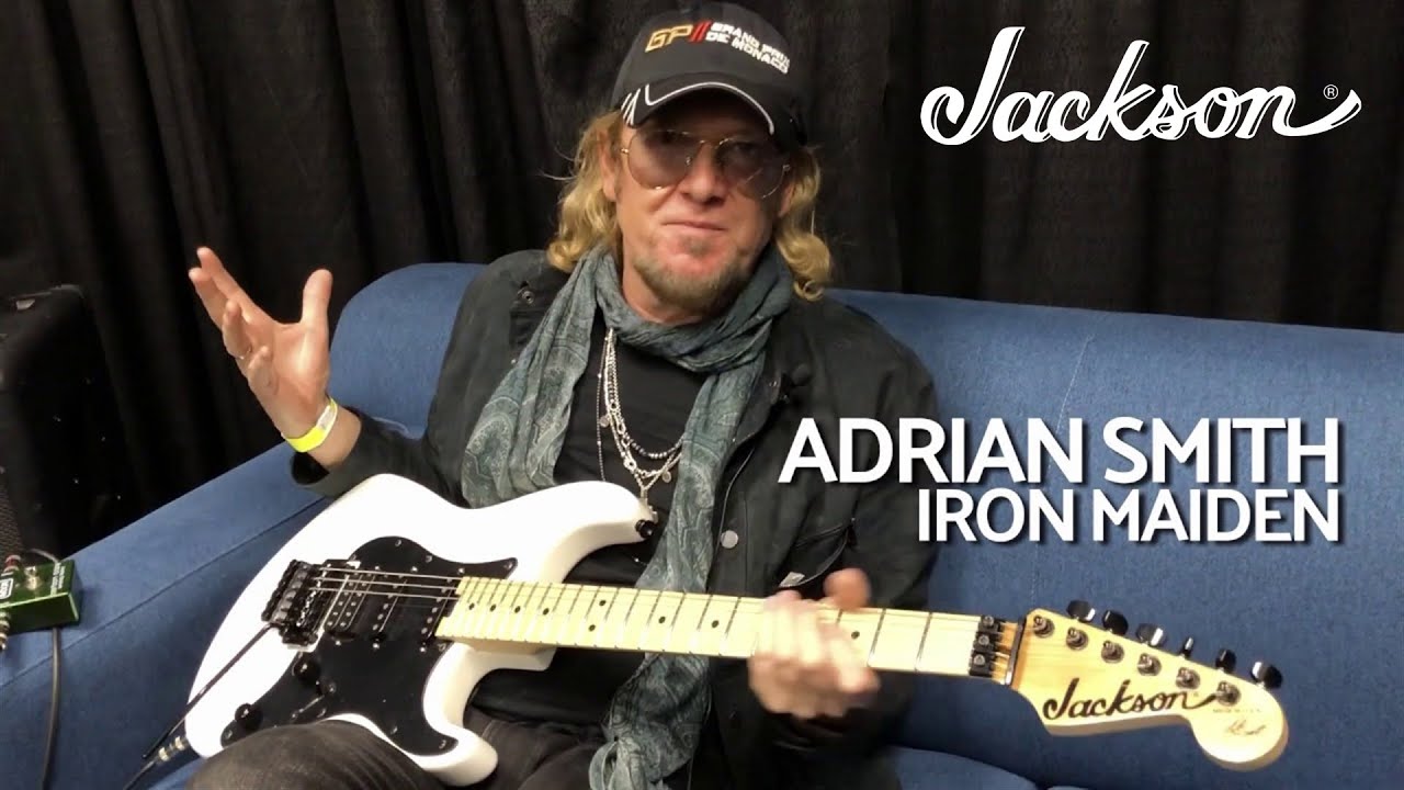 Iron Maiden's Adrian Smith on Jackson & His Refreshed USA Sig