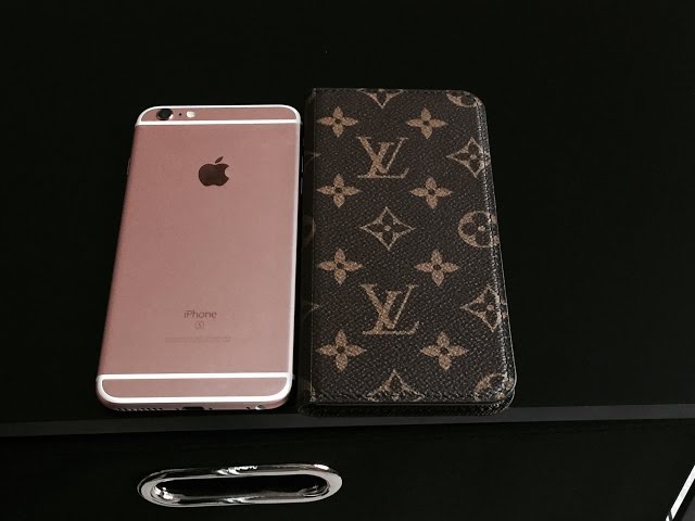 LOUIS VUITTON IPHONE 6s Plus Folio Case! - YouTube