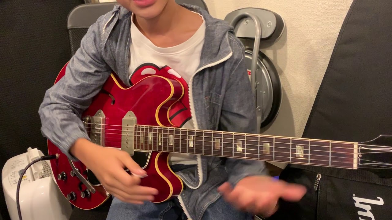 中学1年生がヴィンテージギターを弾いたらこうなる。1963年製 Gibson