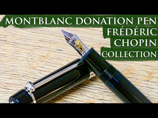 Montblanc Donation Pen Homage to Frédéric Chopin Collection - YouTube
