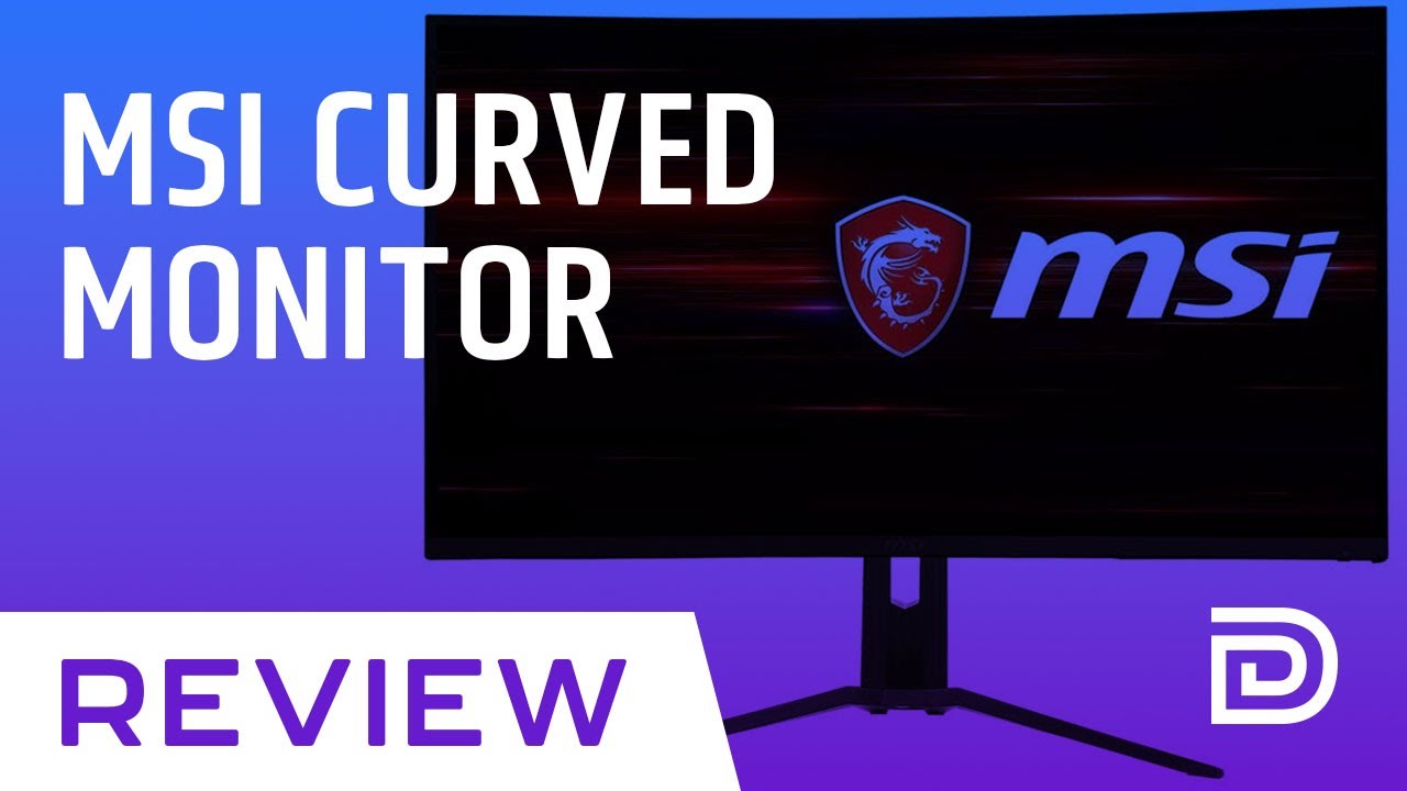 MSI Optix G323CV 32 Inch Curved Gaming Monitor ✓ Review - YouTube