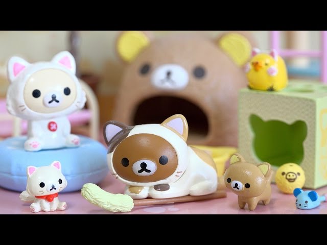 Re-Ment Rilakkuma Cat Cafe - YouTube