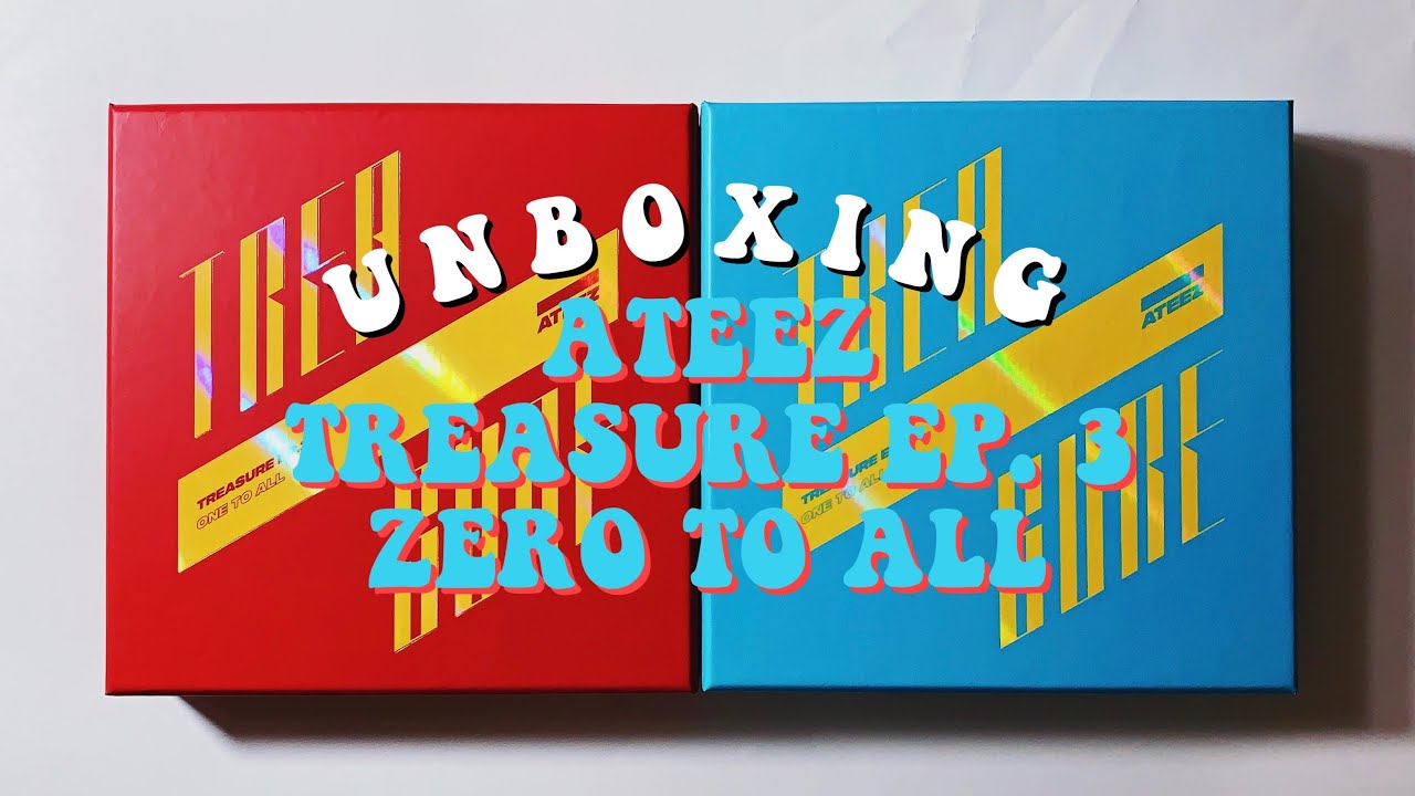 ❝UNBOXING❞ ATEEZ 에이티즈 'TREASURE EP.3: Zero to All' 3rd Mini