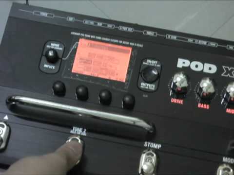 LINE6 POD X3 LIVE 試奏 デモ 動画 - YouTube