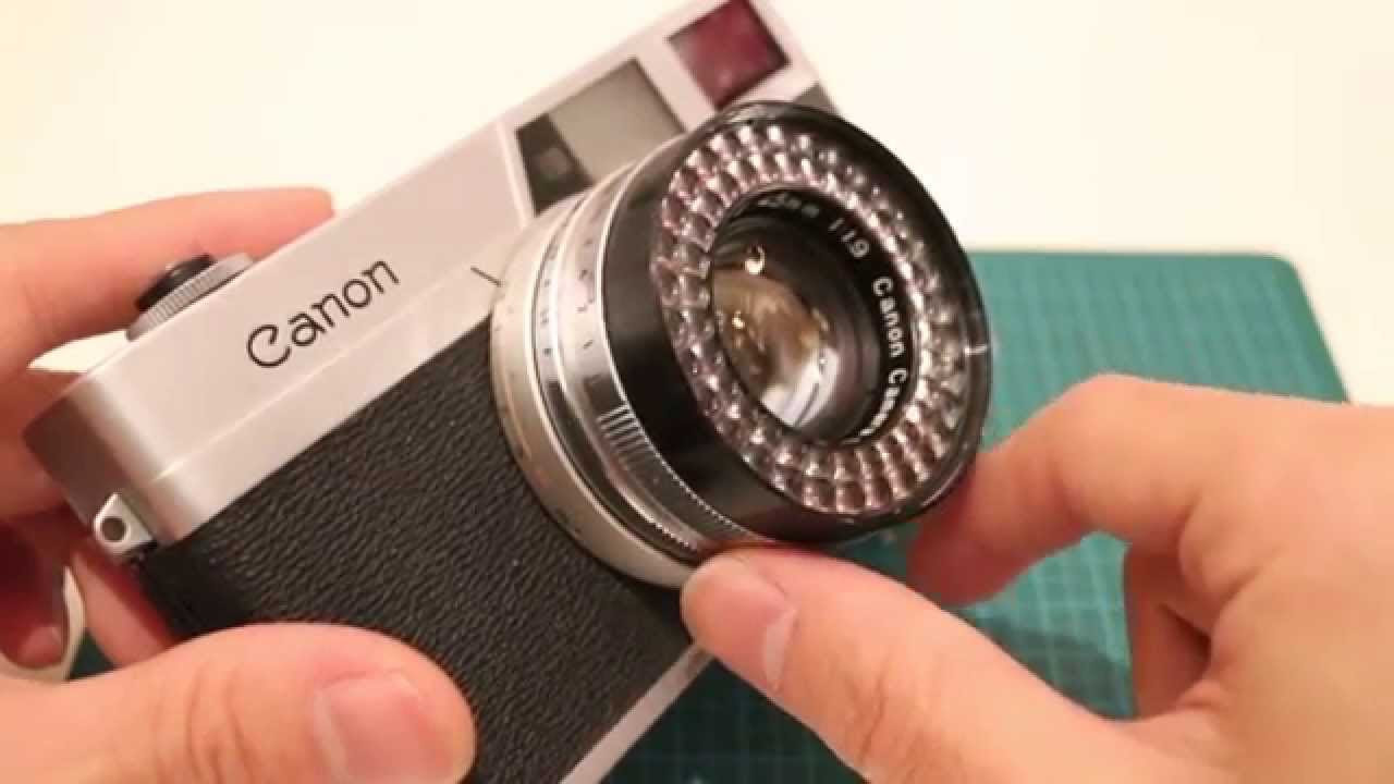 Some cool things about the Canon Canonet (1961) - YouTube